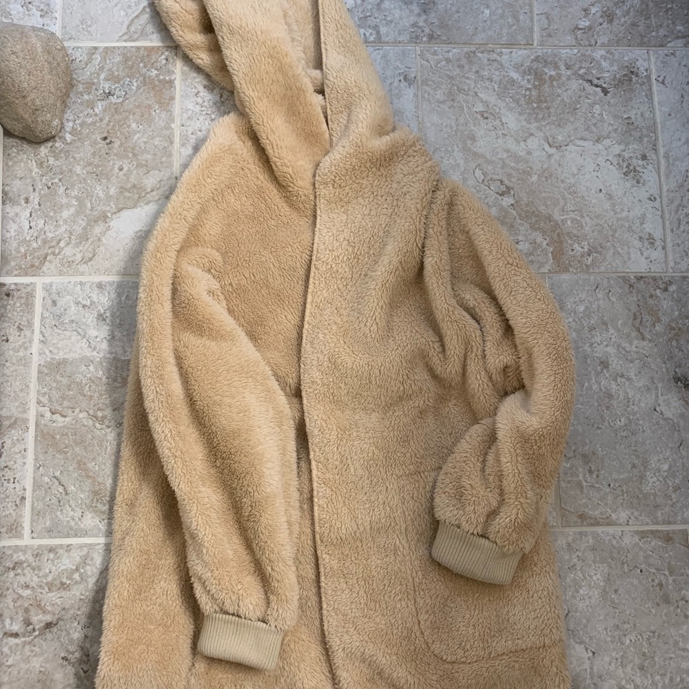 small fuzzy sweater